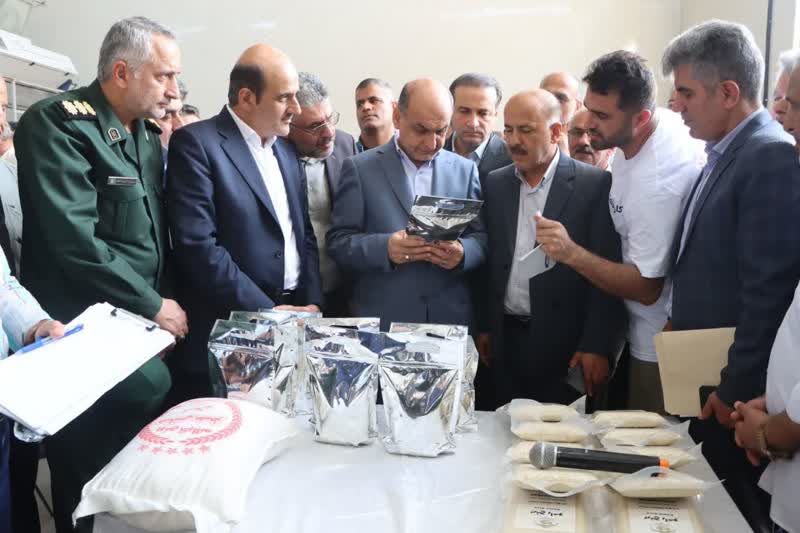 بهره‌برداری از بزرگترین واحد بسته بندی برنج شرق گیلان